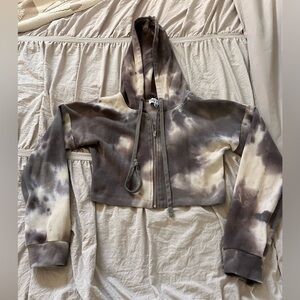 Tic Toc Cropped Hoodie